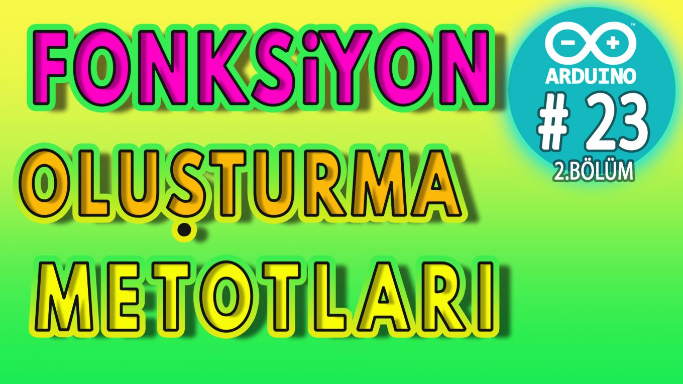 arduino_fonksiyon