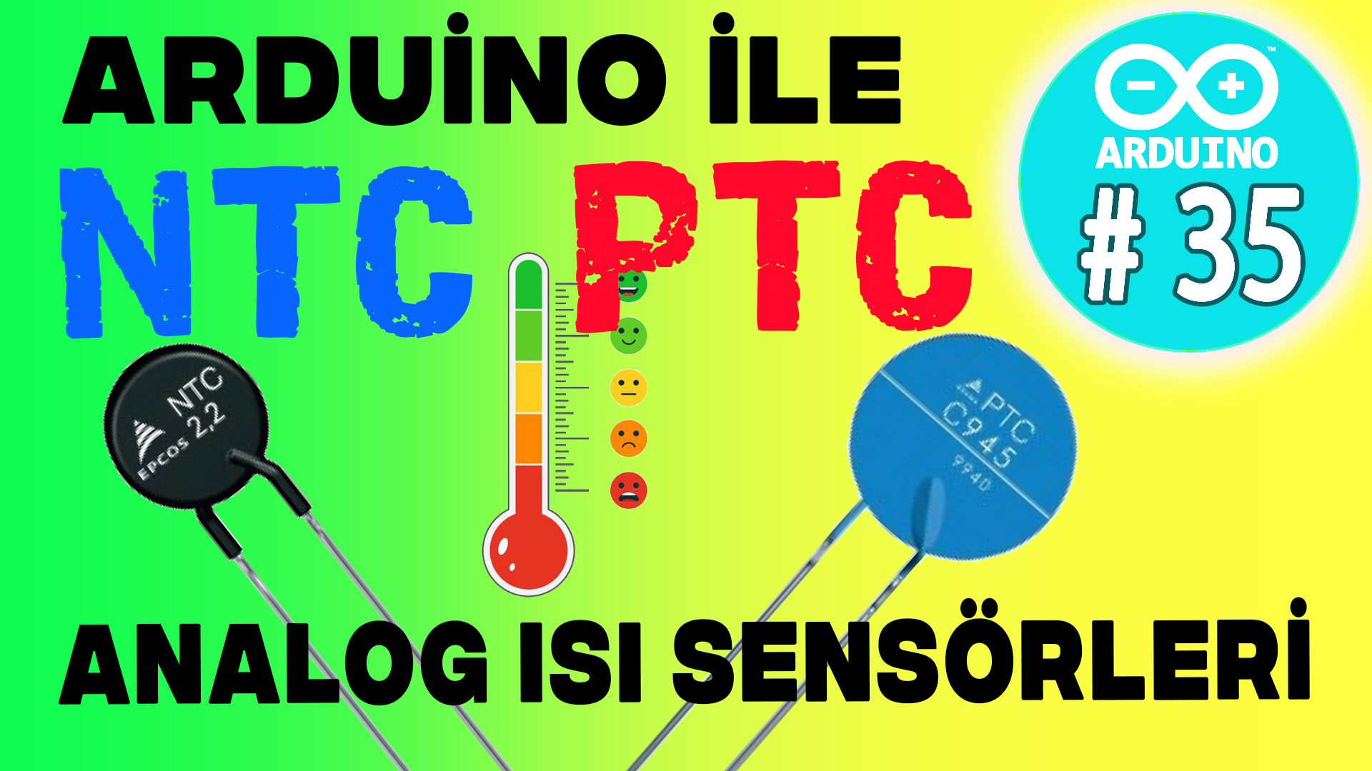 arduino NTC ve PTC