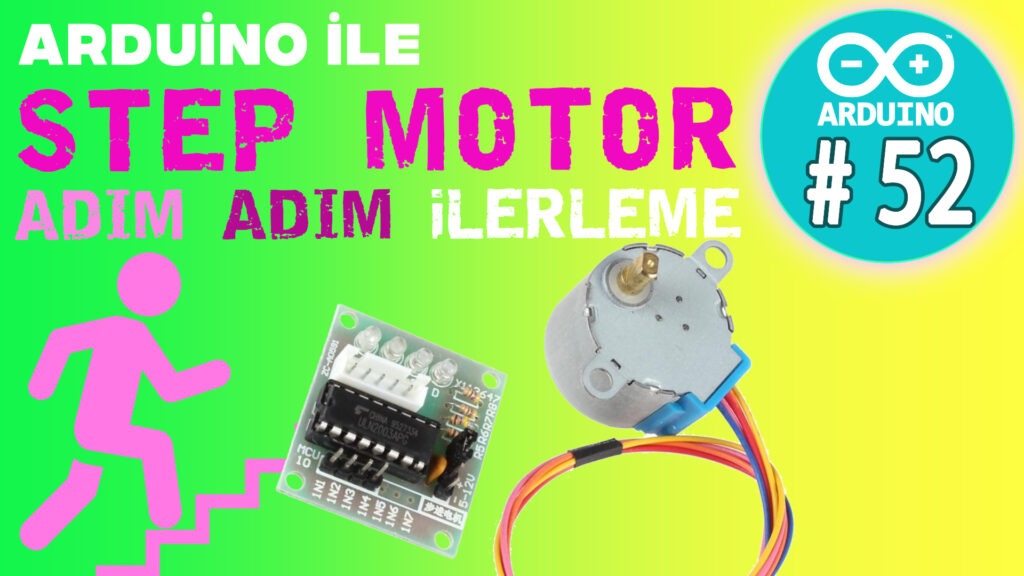 adruino ile step motor